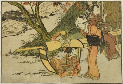 秋のもみじ見に行こう 絵本『えほんしきのはな』vol. 2 作： Kitagawa Utamaro
