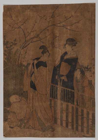 セレナーデ 作： Kitagawa Utamaro