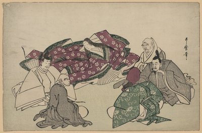 六歌仙（六歌仙） 作： Kitagawa Utamaro
