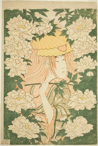 石橋 作： Kitagawa Utamaro