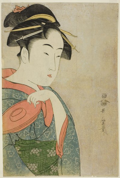 高島 おひさ 作： Kitagawa Utamaro