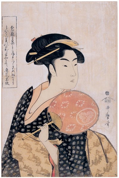 Takashima Ohisa Ohisa of the Takashima tea-shop, c. 1793 作： Kitagawa Utamaro