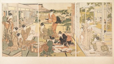  作： Kitagawa Utamaro