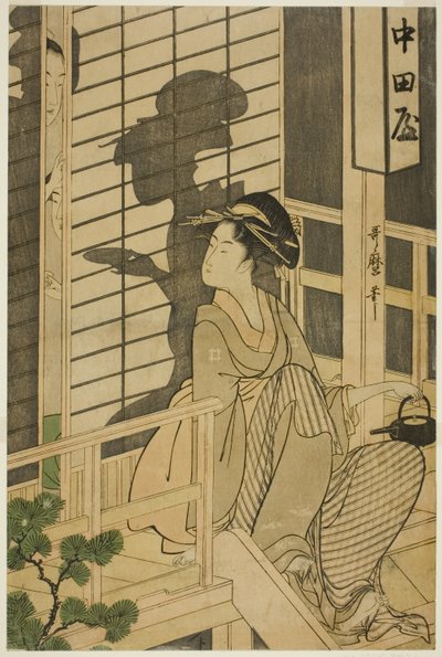 東の茶屋 作： Kitagawa Utamaro