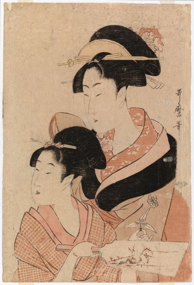  作： Kitagawa Utamaro