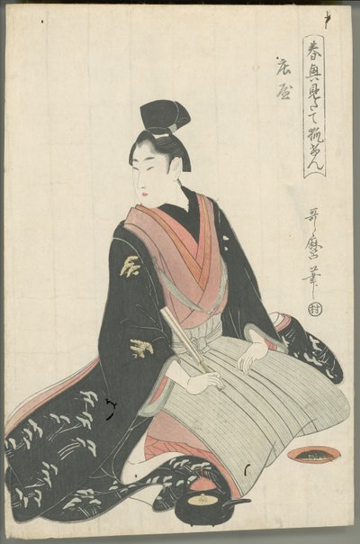  作： Kitagawa Utamaro
