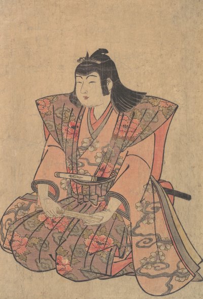 ボーイ・シンガー 18世紀後半～19世紀前半 作： Kitao Shigemasa