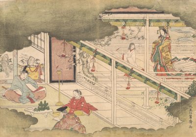 伊勢物語の一件 伊勢物語 1790年頃 作： Kitao Shigemasa