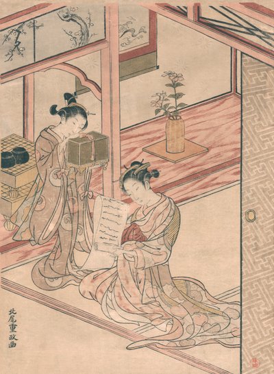 次の芸術家によるアート作品： Kitao Shigemasa
