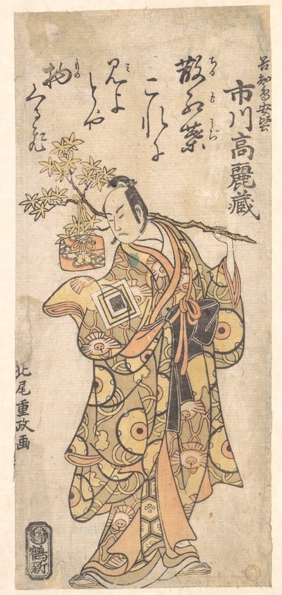  作： Kitao Shigemasa