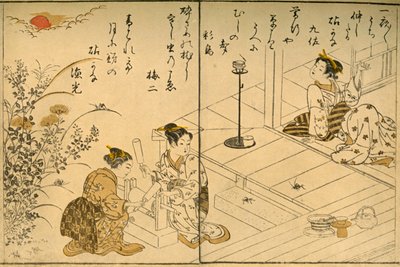 The Kinuta, 1775, 1924.   作： Kitao Shigemasa
