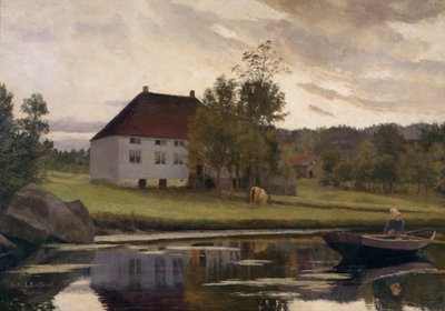 ボセビグ、日没後 作： Kitty Lange Kielland