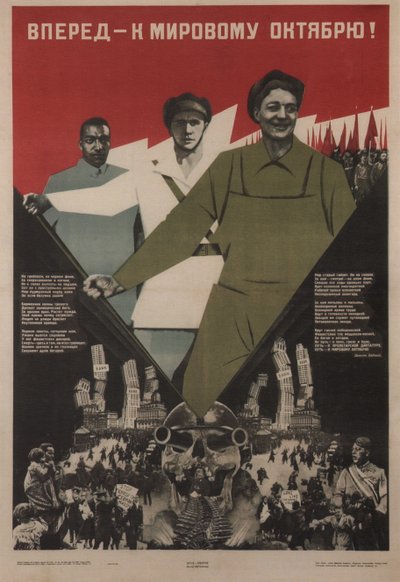 フォワードワールド10月！、1933年 作： Klinch