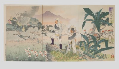  作： 小林清親