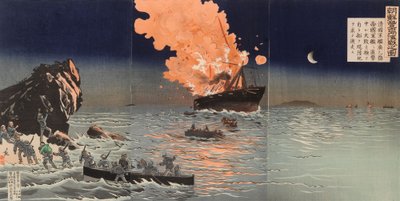  作： 小林清親
