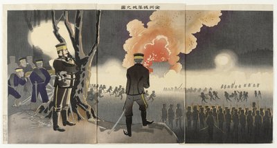  作： 小林清親