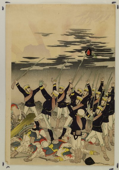  作： 小林清親
