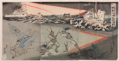 9月20日号増刊 鴨緑江沖海戦 作： Kobayashi Toshimitsu