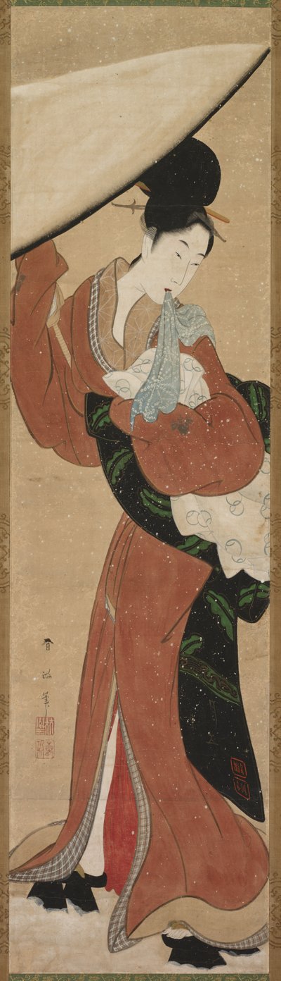 日傘の貴婦人 作： Koikawa Harumasa