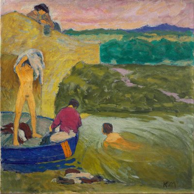 入浴者、c。 1911年。 作： Koloman Moser