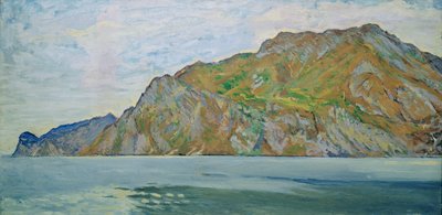 ガルダ湖西岸のトルボレからの眺め 作： Koloman Moser