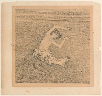 リチャードワーグナーによるラインゴールドのライン娘の1人への置物c。 1913年。 作： Koloman Moser