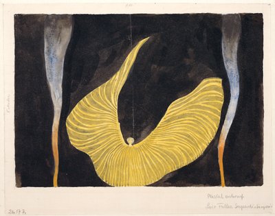 ダンスのロイ・フラー「大天使」 作： Koloman Moser
