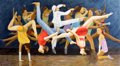 プレシャスチルドレン、2014年（ライスペーパーにイースタングワッシュ） 作： Komi Chen