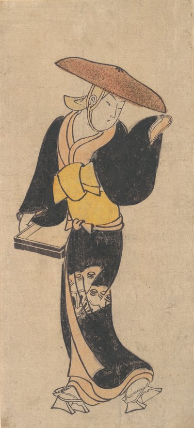 俳優の三条勘太郎の遍歴仏教生活 1715年。 作： Kondo Kiyoharu