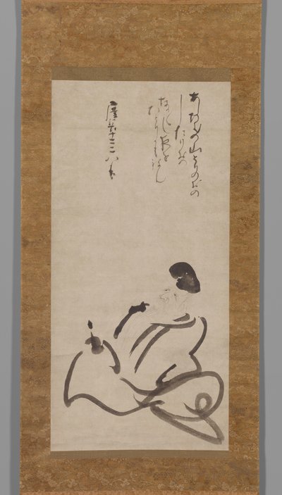 詩人人麿 作： Konoe Nobutada