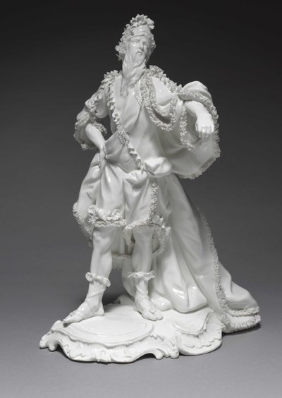 オセアヌス、フランケンタール磁器工場、ドイツ、c.1765 作： Konrad Linck