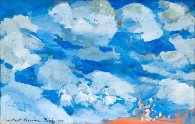 バレエダンサー、1930年 作： Konstantin Alekseevich Korovin