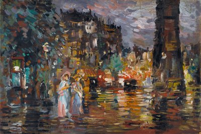 パリ 作： Konstantin Alekseevich Korovin