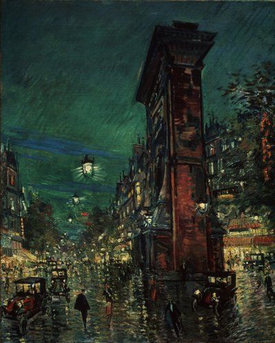 パリ、ポルトサンドニ、1923-1939 作： Konstantin Alekseevich Korovin
