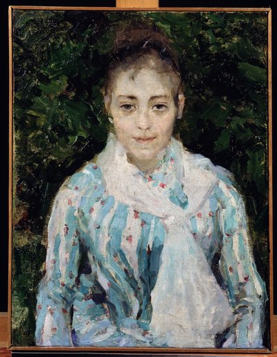 アーティスト マリア ヤクンチコバ ウェーバー (1870-1902) の肖像 (アーティスト M.ヤクンチコヴァ ウェーバーの肖像)。 Konstantin Alexeyevich Korovin (1861-1939) の作品は、彼を描いた 作： Konstantin Alekseevich Korovin