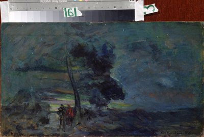 コンスタンティン・コンスタンティノヴィッチ・ロマノフ大公 (1858-1915) による劇場劇「ユダヤの王」 (ユダヤ人の王) のデザイン・プロジェクト、アレクサンダー (アレクサンダー) グラズノフ (グラズノフまたはグラズノフまたはグラズノフ) による音楽 (1865 - 1936）。 (Tのステージデザイン 作： Konstantin Alekseevich Korovin