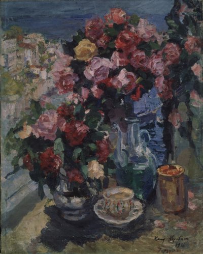 バラ。グルズフ、1916 作： Konstantin Alekseevich Korovin