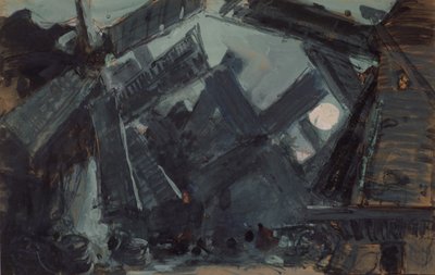 L.ミンクスによるバレエドンキホーテの舞台デザイン、1900年 作： Konstantin Alekseevich Korovin
