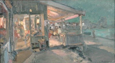 クリミアの茶屋 作： Konstantin Alekseevich Korovin