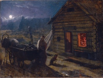 居酒屋前 作： Konstantin Alexandrovich Trutovsky