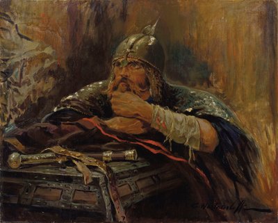 ボガティル。 作： Konstantin Alexandrovich Veshchilov