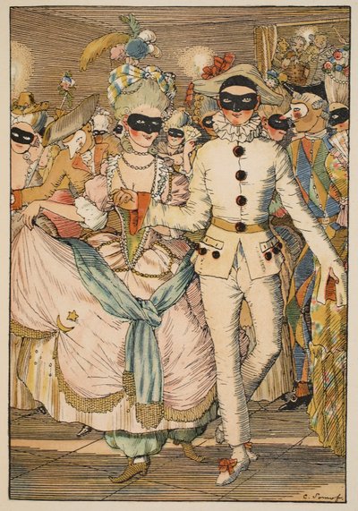 バルマスク 作： Konstantin Andreevic Somov