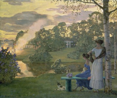 花火、1922 作： Konstantin Andreevic Somov