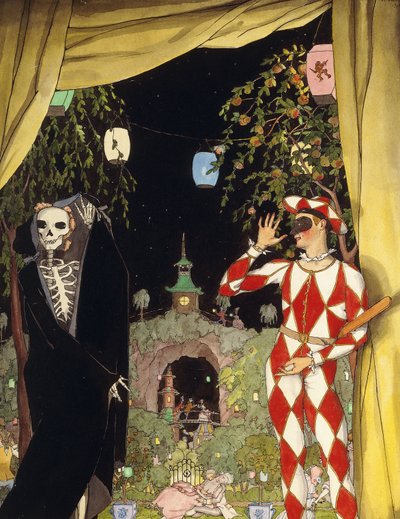 ハーレクインと死 作： Konstantin Andreevic Somov