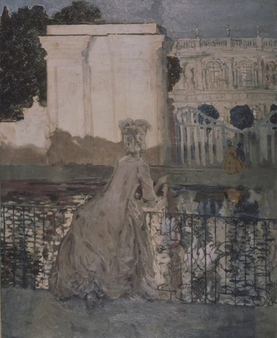 池の女性 作： Konstantin Andreevic Somov