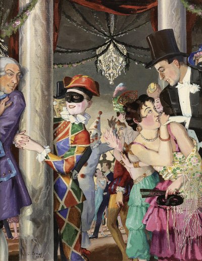 マスカレード、1924 作： Konstantin Andreevic Somov