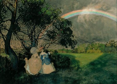 レインボー、1897年。 作： Konstantin Andreyevich Somov