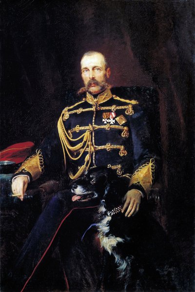 アレクサンドル2世（1818-1881）、ロシアのツァーリ 作： Konstantin Egorovich Makovsky