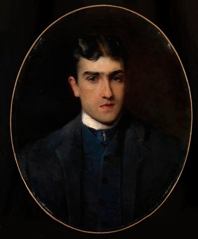 ルシアン・ギトリの肖像 (1860-1925) (ルシアン・ギトリの肖像) - Konstantin Yegorovich Makovsky (Constantin Makovski) (1839-1915) 油彩/キャンバス (64x51 cm) - 個人蔵 作： Konstantin Egorovich Makovsky