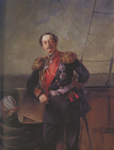 ニコライ伯爵の肖像 作： Konstantin Egorovich Makovsky